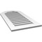 Ekena Millwork Octagonal Top Surface Mount PVC Gable Vent: Functional, w/ 3-1/2"W x 1"P Standard Frame, 20"W x 40"H GVPOT20X4001SF - alternate 5